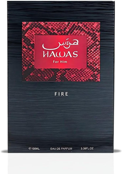 Rasasi Hawas Fire Eau De Parfum 100ml