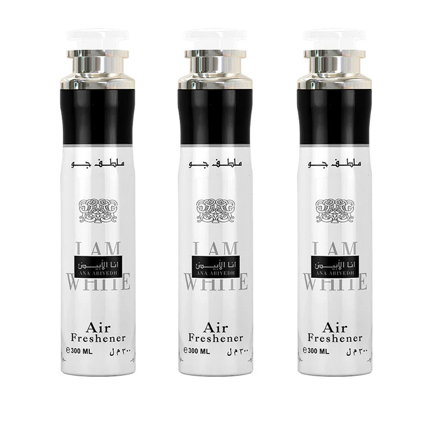 Ana Abiyedh (I am White) Air Freshener 300ml 3 piece bundle
