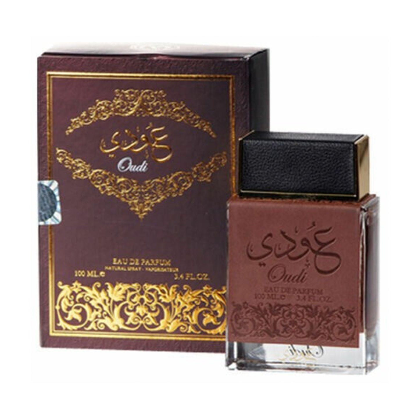 Oudi Edp Spray 100ml (Cambodi Oudh/Sandal Oud) box and bottle Ard Al Zaafaran